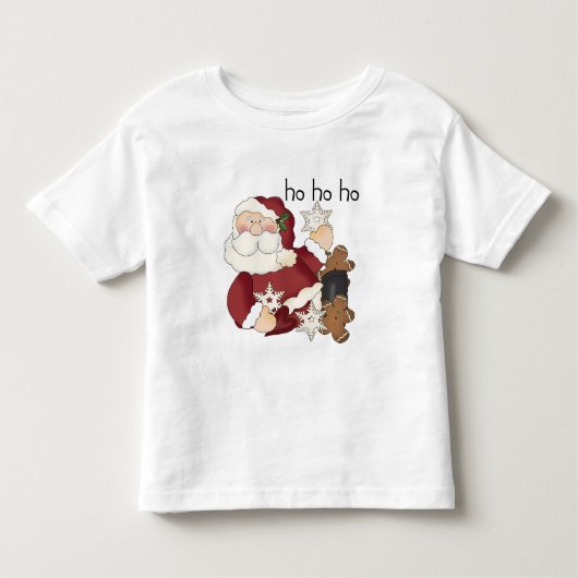 Ho Ho Ho Santa T-shirts en cadeaus (Voorkant)