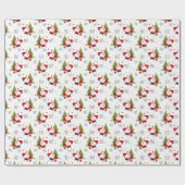 Ho Ho Ho Santa Wrapping Paper Cadeaupapier (Vlak)