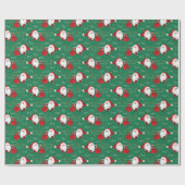 Ho Ho Ho Santa Wrapping Paper Cadeaupapier (Vlak)