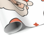 Ho Ho Ho Santa Wrapping Paper – Fun & Festive Cadeaupapier (Rol Hoek)