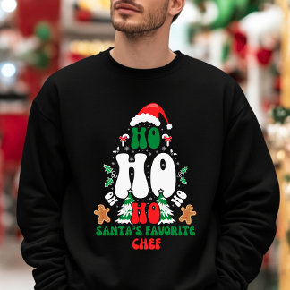 Ho Ho Ho Santa's Favoriete Chef Kerstmis Trui
