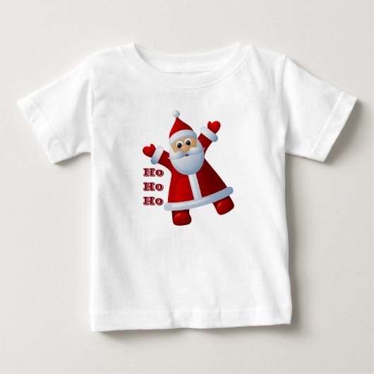 HO! HO! HO! Schattige kerstman vrolijk kerstfeest (Voorkant)
