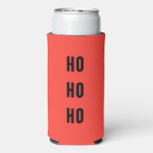 Ho Ho Ho Seltzer Blikjeskoeler (Seltzer Achterkant)