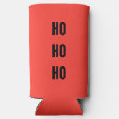 Ho Ho Ho Seltzer Blikjeskoeler (Achterkant)