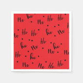 Ho ho ho servet (Voorkant)