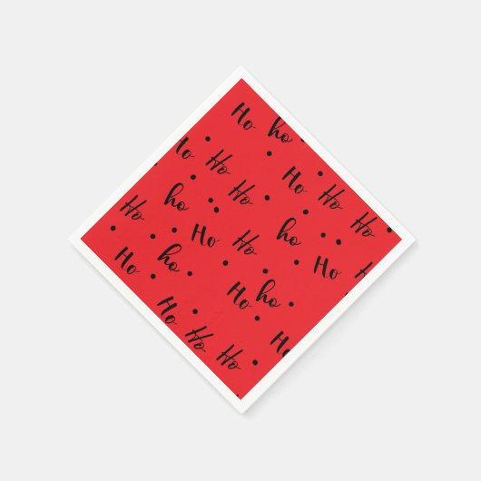 Ho ho ho servet (Hoek)