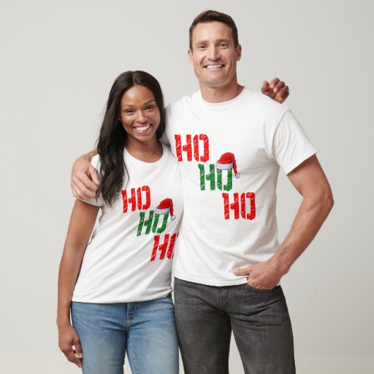 Ho Ho Ho Sinterklaas Pet Vrolijk Kerstfeest T-shirt (Unisex)