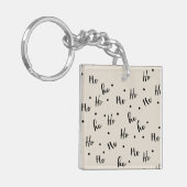 Ho ho ho sleutelhanger (Voorkant Links)