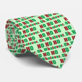 Ho Ho Ho Stropdas (Opgerold)