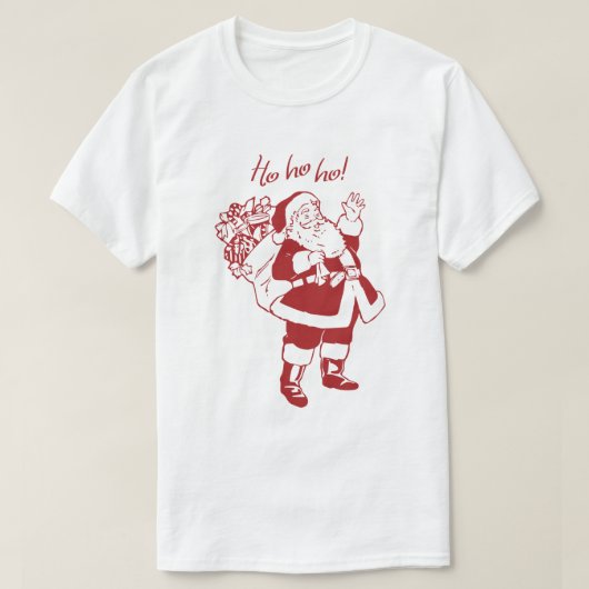 Ho! Ho! Ho! T-shirt (Design voorkant)
