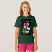 Ho Ho Ho T-shirt (Voorkant volledig)