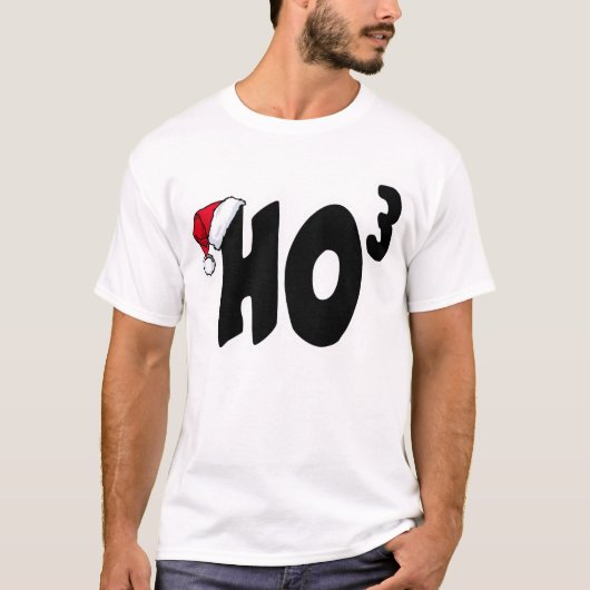 Ho Ho Ho T-shirt (Voorkant)