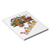Ho Ho Ho Teddy Bears Notitieblok (Schuin)