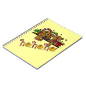 Ho Ho Ho Teddy Bears Notitieboek (Linkerzijde)