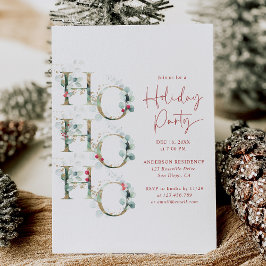 Ho Ho Ho Vakantie Feest Kaart