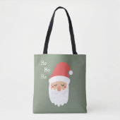 Ho ho ho Vrolijk Kerstfeest Schattige Sinterklaas Tote Bag (Voorkant)