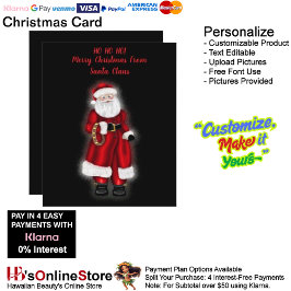 HO HO HO! Vrolijk kerstfeest van Sinterklaas Feestdagenkaart