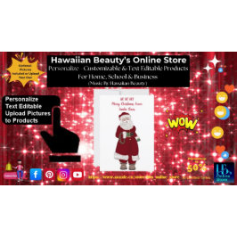 HO HO HO! Vrolijk kerstfeest van Sinterklaas Feestdagenkaart