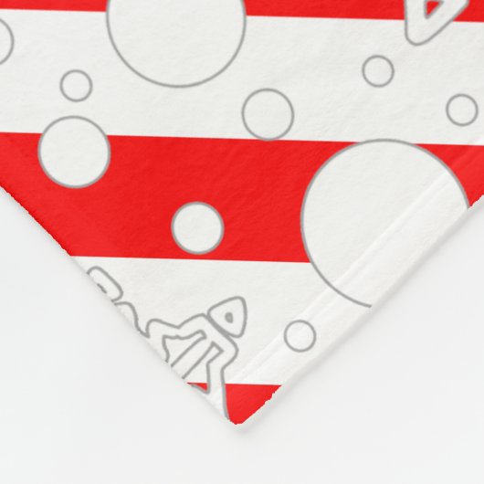 Ho Ho Ho Vrolijk Kerstman Schattige Sneeuwman Fleece Deken (Hoek)