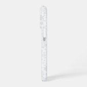 Ho Ho Ho Vrolijk Kerstman Schattige Sneeuwman iPhone Hoesje (Linkerkant)