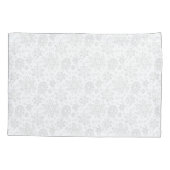 Ho Ho Ho Vrolijk Kerstman Schattige Sneeuwman Kussensloop (Achterkant-Links)