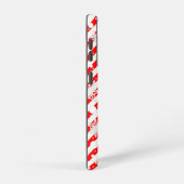 Ho Ho Ho Vrolijk Kerstman Schattige Sneeuwman Samsung Galaxy Hoesje (Rechterkant)