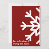 HO HO HO! VROLIJKE KERSTBRIEF KAART (Voorkant)