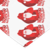 Ho Ho Ho Vrolijke Kerstman Tafelkleed (Gekanteld)