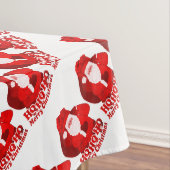 Ho Ho Ho Vrolijke Kerstman Tafelkleed (Voorbeeld)