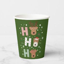 Ho Ho Ho Welsh Terrier Vrolijk Kerstfeest Papieren Bekers