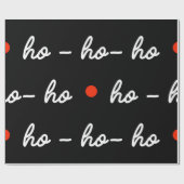 Ho Ho Ho Wrapping Paper Cadeaupapier (Vlak)