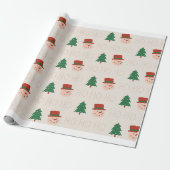 Ho Ho Ho Wrapping papier (Uitgerold)