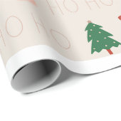 Ho Ho Ho Wrapping papier (Rol Hoek)