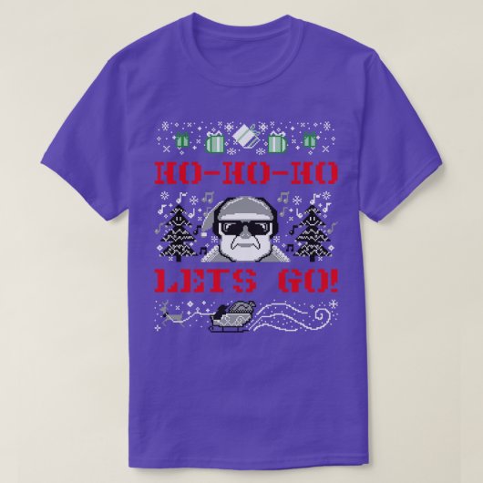 Ho Ho Ho Xmas T-shirt (Design voorkant)