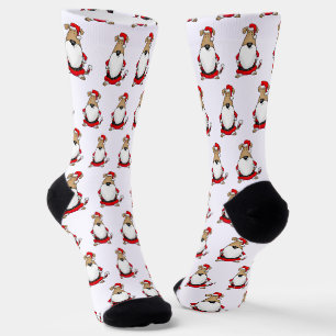 HO HO HO Zeer grappige Santa Costume Dog Sarcastic Sokken