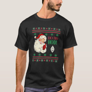 Ho Ho Hodl Ethereum Kerstmis, ETH C T-shirt
