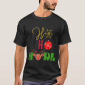 HO HO HODL Funny Kerstcryptocurrency Design  T-shirt (Voorkant)