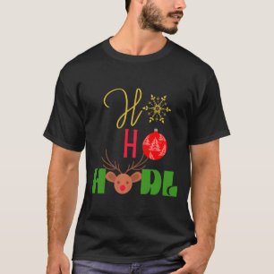 HO HO HODL Funny Kerstcryptocurrency Design  T-shirt