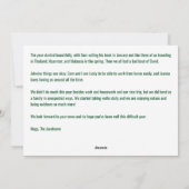 Ho Ho Hoh Beste Funny Santa Unicorn 2 Foto's Lette Feestdagenkaart (Achterkant)