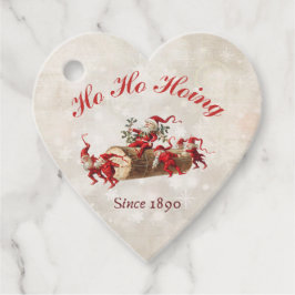 Ho Ho Hoing sinds 1890  kabouters kerst Bedankjes Labels