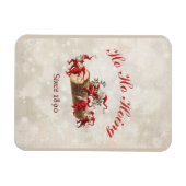 Ho Ho Hoing sinds 1890  kabouters Kerstmis Magneet (Horizontaal)