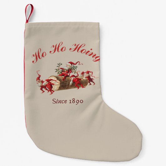 Ho Ho Hoing sinds 1890  kabouters Kleine Kerstsok (Voorkant)