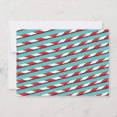 Ho Ho Hola Llama Kerstfeest Kaart (Achterkant)