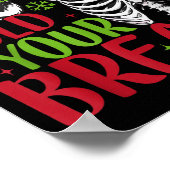 Ho Ho Hold Your Breath Soky Christmas Radiology Sk Poster (Hoek)