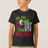 Ho Ho Hold Your Breath Soky Christmas Radiology Sk T-shirt (Voorkant)