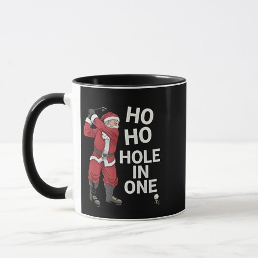 Ho Ho Hole in One Grappige Golf Kerstmis Mok (Links)