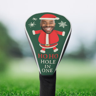 Ho Ho Hole In One Leuke Kerstman Kerstman Mannen F Golfheadcover