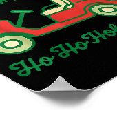 Ho Ho Hole In One Santa Golf Christmas Holiday Gol Poster (Hoek)