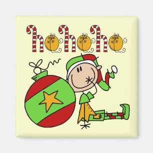 Ho Ho Holiday Elf Kerstmis Magneet