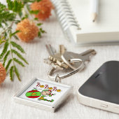 Ho Ho Holiday Elf Sleutelhanger (Zijkant)